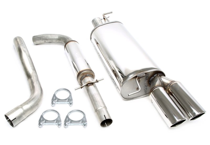 TA Technix Edelstahlanlage Volkswagen Golf 4 2x80mm 02VW028-8