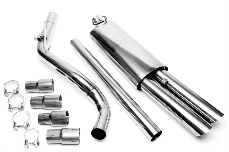 TA Technix Rennsportanlage VW Golf 2 2x76mm rund + scharf RSG2E276SC
