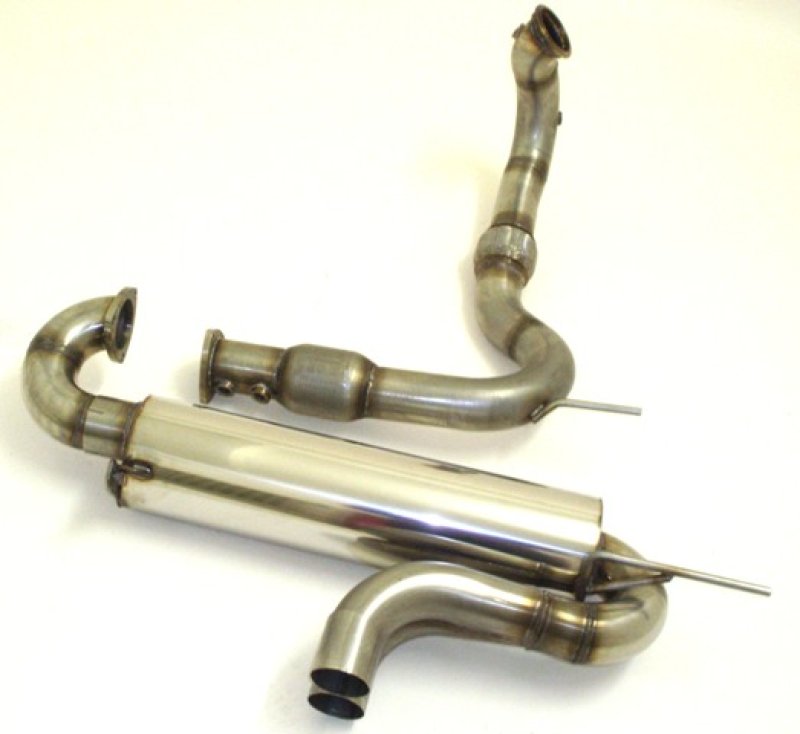 Friedrich Motorsport 3 Zoll (76mm) Rennsportanlage mittig Opel Speedster M941195-x3-X