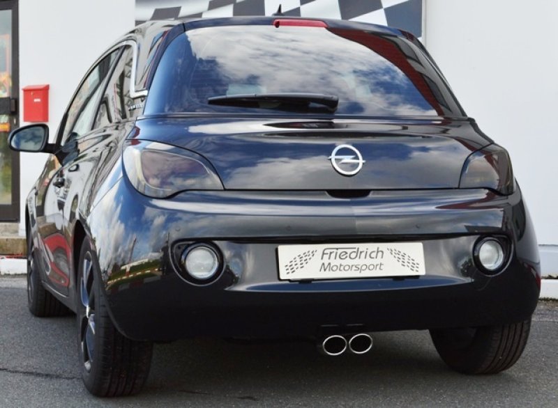 Friedrich Motorsport Sportendschalldämpfer mittig Opel ADAM M971102-X
