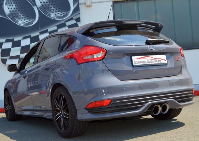 Friedrich Motorsport 76mm Sportendschalldämpfer mittig Ford Focus III Schrägheck ST M971202T-x3-X