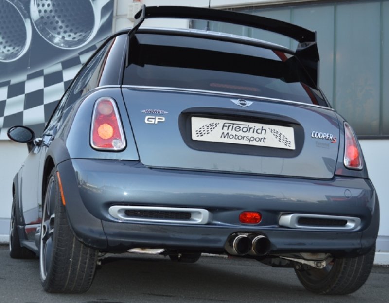 Friedrich Motorsport Sportendschalldämpfer mittig Mini R53 Cooper S M971331A-X