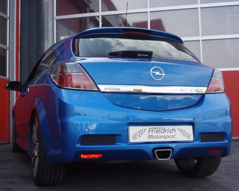 Friedrich Motorsport 3 Zoll (76mm) Anlage mittig Opel Astra H GTC OPC M981164-x3-X