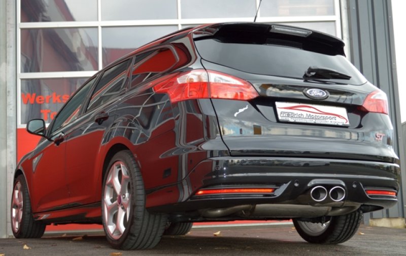 Friedrich Motorsport mittige 76mm Anlage Ford Focus III Turnier DYB ST M981202KT-x3-X