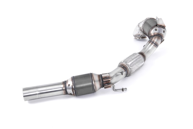 Milltek HJS Tuning ECE Downpipe Skoda Octavia vRS 2.0 TSI 245PS Hatch & Estate (manual and DSG-auto Non-OPF/GPF & Post Facelift) SSXSK25