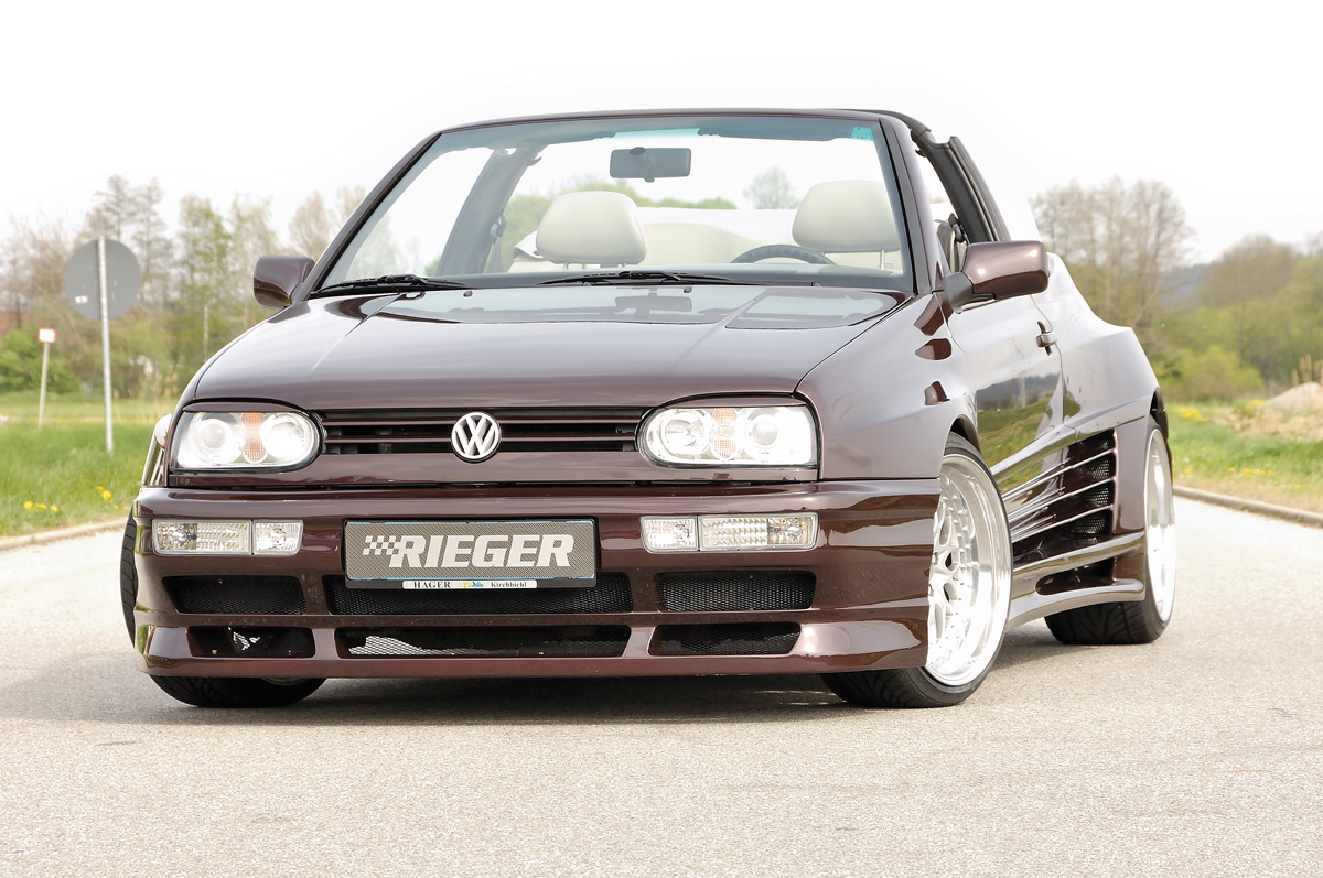 Rieger Spoilerstoßstange Breitbau II VW Golf 3 - 41010 - Online