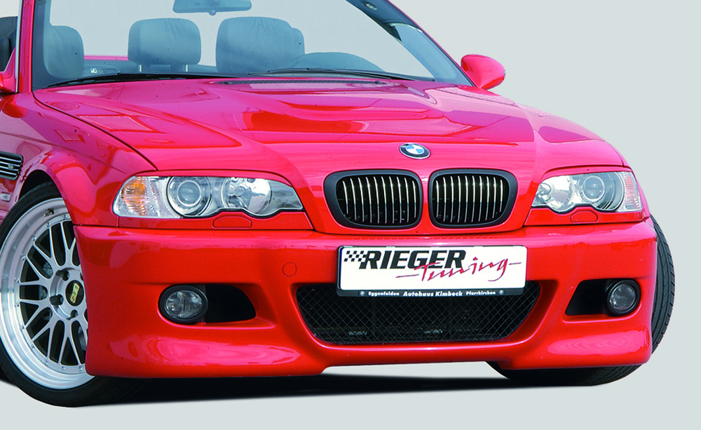 Rieger Spoilerstoßstange (V1) BMW 3er E46 02.02- (ab Facelift) - 50217 -  Online-Shop