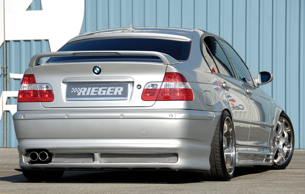 Heckansatz E46 Compact Rieger Tuning passend für BMW E46