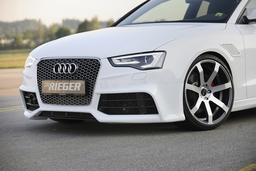 Rieger Spoilerstoßstange Audi A5 (B8/B81) 10.11-06.16 (ab Facelift) - 55461  - Online-Shop