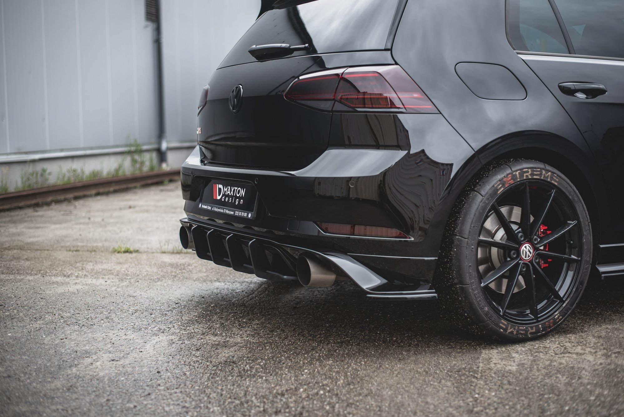 Robuste Racing Heckschürze V.2 Für VW Golf 7 GTI