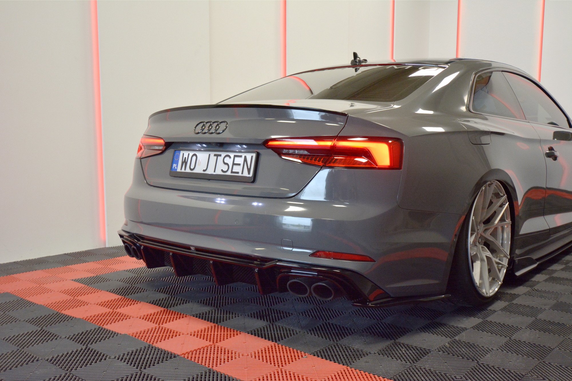 Maxton Diffusor Heck Ansatz F r Audi S5 F5 Coupe Sportback Schwarz Maxton Diffusor Heck Ansatz F r Audi S5 F5 Coupe Sportback Schwarz