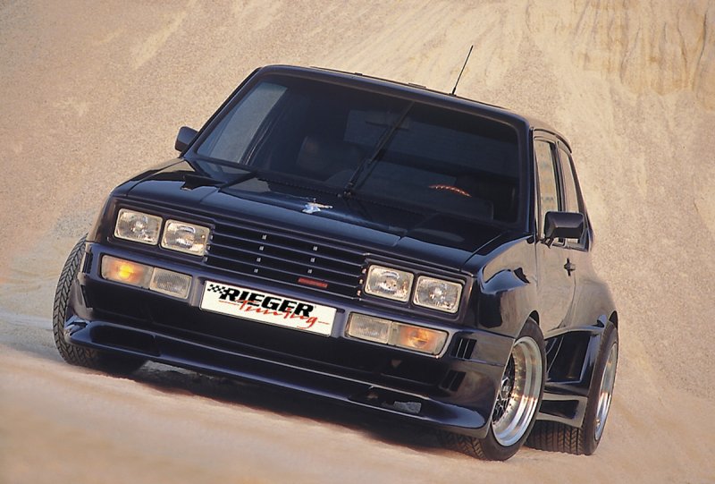 Rieger Spoilerstoßstange Breitbau I VW Scirocco 1 09.78-88 - 18011