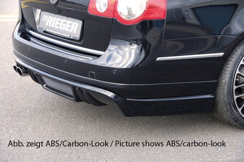 Rieger Heckschürzenansatz VW Passat (3C) 03.05-07.10 (bis Facelift) - 24078