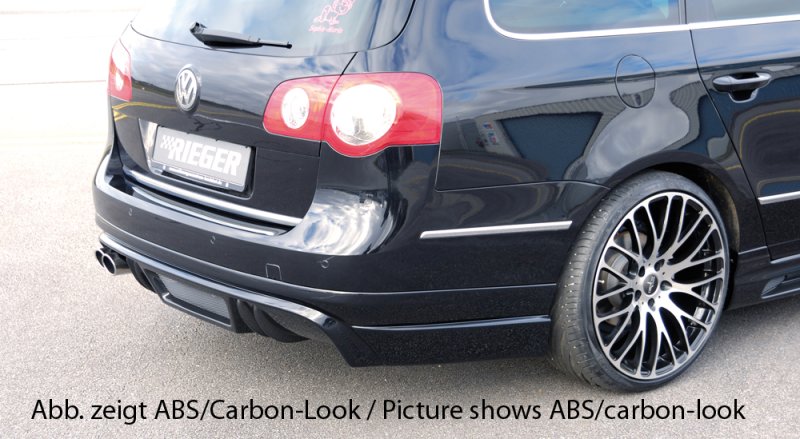 Rieger Heckschürzenansatz VW Passat (3C) 03.05-07.10 (bis Facelift) - 24078