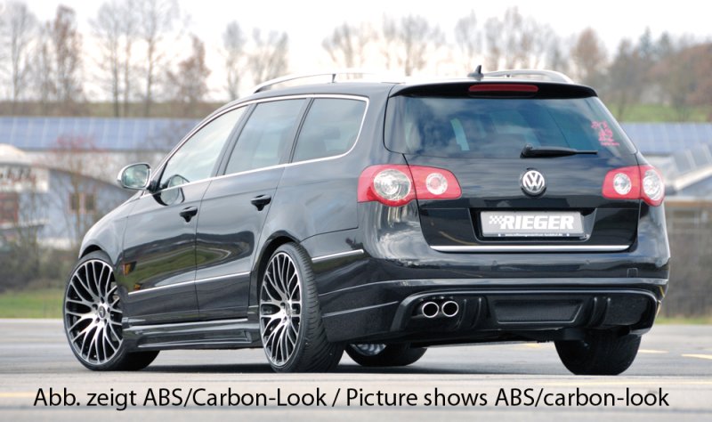 Rieger Heckschürzenansatz VW Passat (3C) 03.05-07.10 (bis Facelift) - 24078