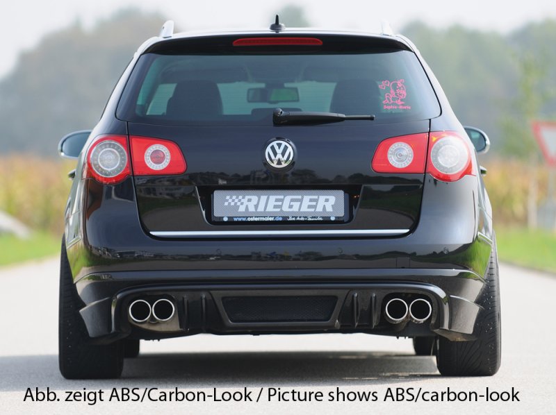 Rieger Heckschürzenansatz VW Passat (3C) 03.05-07.10 (bis Facelift) - 24079