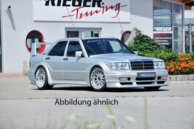 Rieger Spoilerstoßstange Breitbau II Mercedes 190 (W201) - 25005
