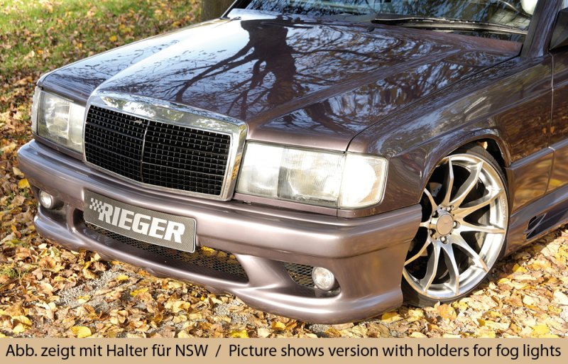 Rieger Spoilerstoßstange Mercedes 190 (W201) - 25011