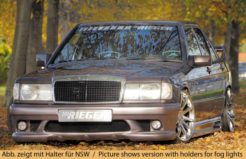 Rieger Spoilerstoßstange Mercedes 190 (W201) - 25011