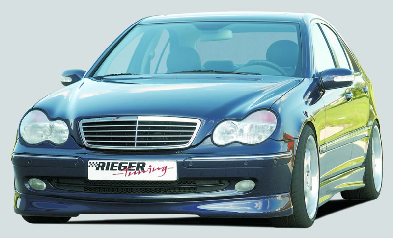 Rieger Spoilerlippe für Avantgarde Mercedes C-Klasse (W203) 05.00- - 25103