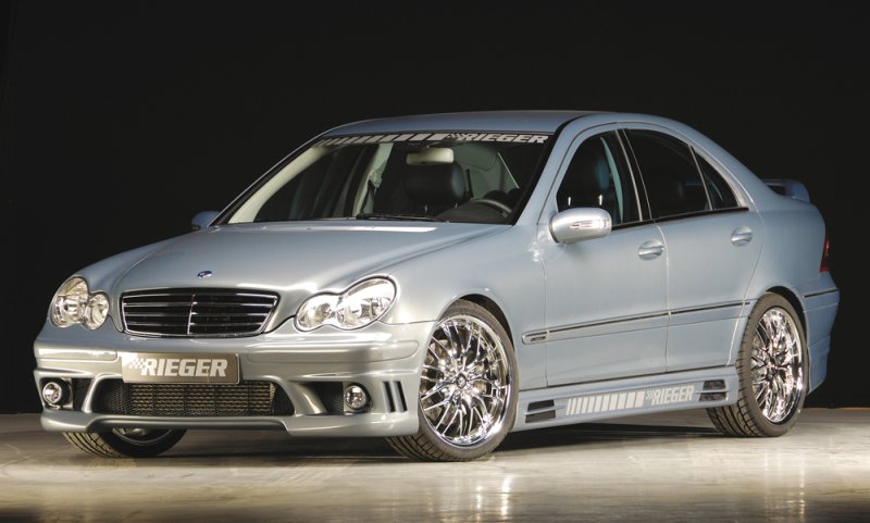Rieger Spoilerstoßstange Mercedes C-Klasse (W203) 05.00- - 25201