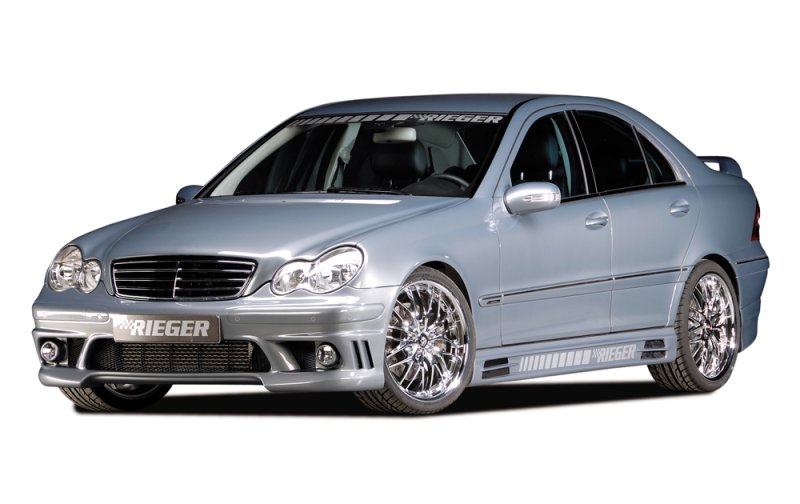 Rieger Spoilerstoßstange Mercedes C-Klasse (W203) 05.00- - 25202