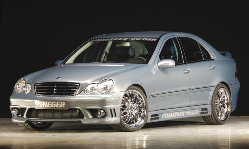 Rieger Spoilerstoßstange Mercedes C-Klasse (W203) 05.00- - 25202