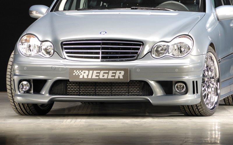 Rieger Spoilerstoßstange Mercedes C-Klasse (W203) 05.00- - 25202