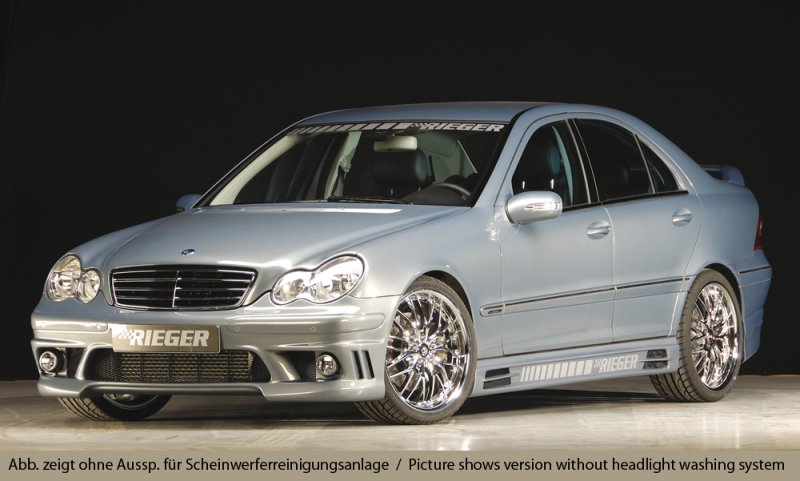 Rieger Spoilerstoßstange Mercedes C-Klasse (W203) 05.00- - 25204