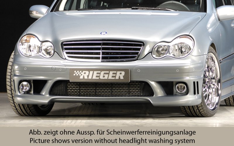 Rieger Spoilerstoßstange Mercedes C-Klasse (W203) 05.00- - 25204