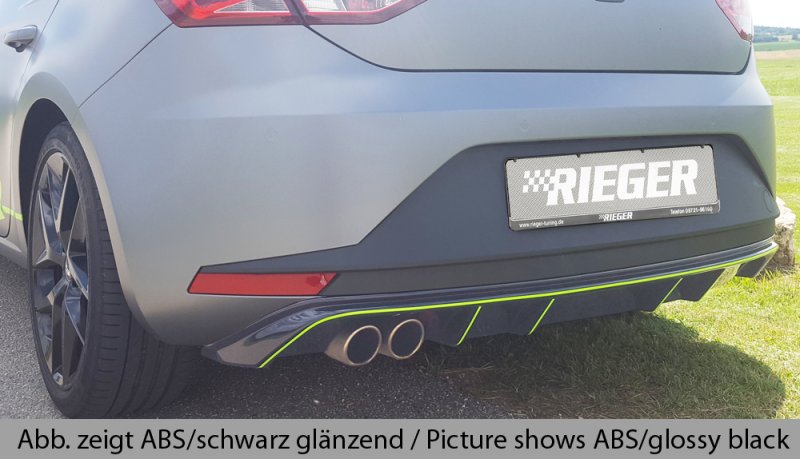 Rieger Heckeinsatz Seat Leon FR (5F) 01.13-12.16 (bis Facelift) - 27007