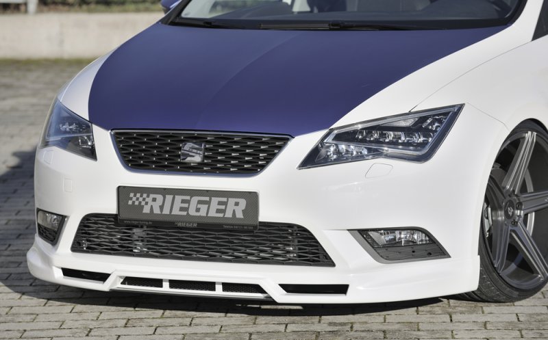 Rieger Spoilerlippe Seat Leon (5F) 10.12-12.16 (bis Facelift) - 27010
