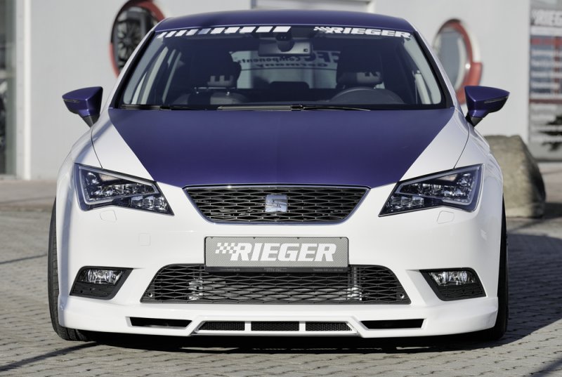 Rieger Spoilerlippe Seat Leon (5F) 10.12-12.16 (bis Facelift) - 27010
