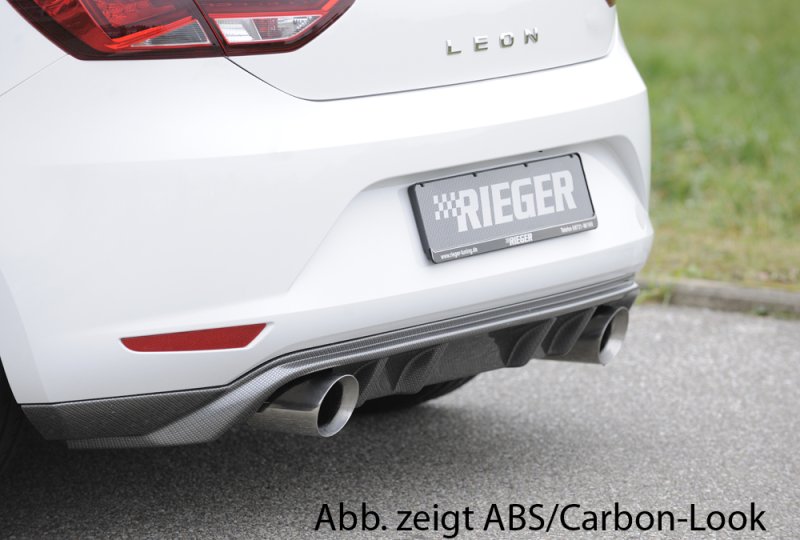 Rieger Heckschürzenansatz Seat Leon (5F) 10.12-12.16 (bis Facelift) - 27012