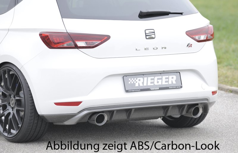 Rieger Heckschürzenansatz Seat Leon (5F) 10.12-12.16 (bis Facelift) - 27012