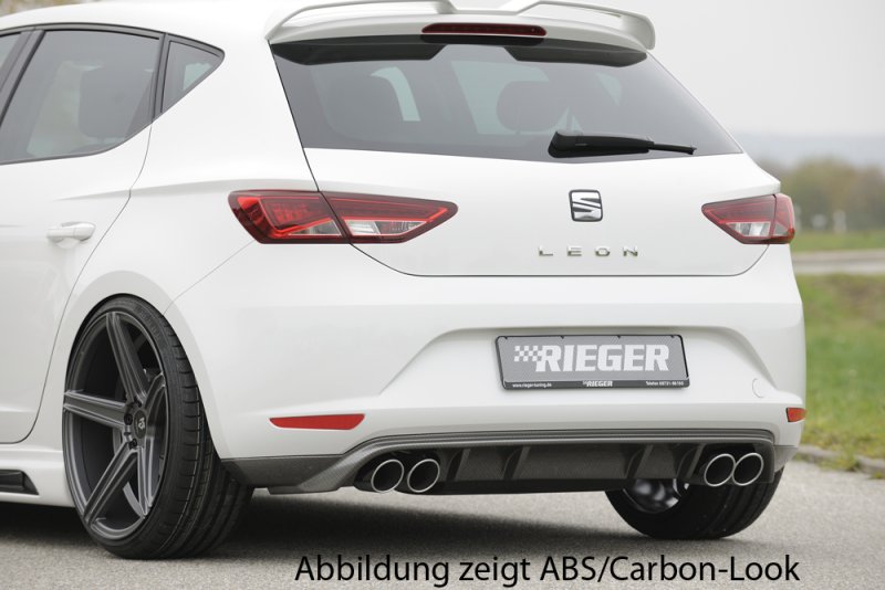 Rieger Heckschürzenansatz Seat Leon (5F) 10.12-12.16 (bis Facelift) - 27018