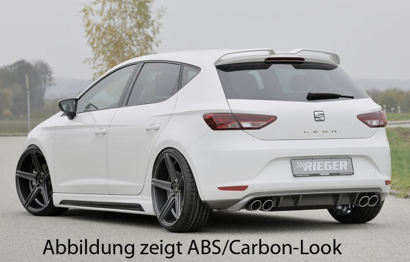 Rieger Heckschürzenansatz Seat Leon (5F) 10.12-12.16 (bis Facelift) - 27018