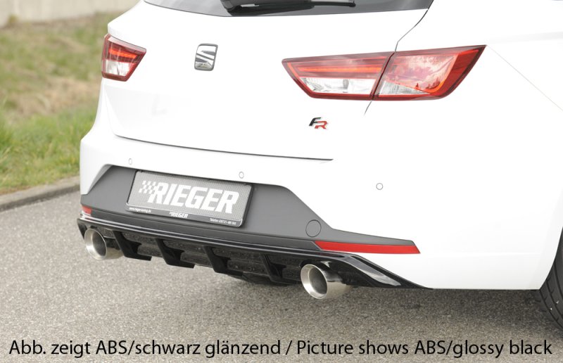 Rieger Heckeinsatz Seat Leon FR (5F) 01.13-12.16 (bis Facelift) - 27021