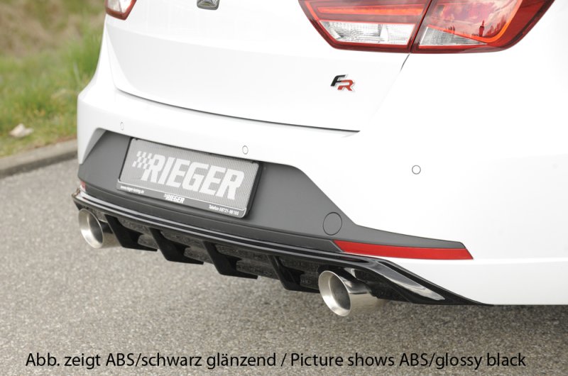 Rieger Heckeinsatz Seat Leon FR (5F) 01.13-12.16 (bis Facelift) - 27021