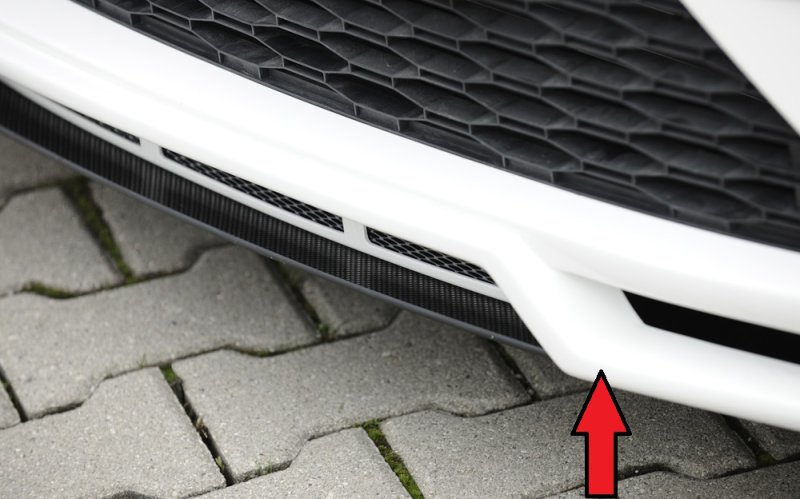 Rieger Spoilerlippe Seat Leon Cupra (5F) 01.17- (ab Facelift) - 27031