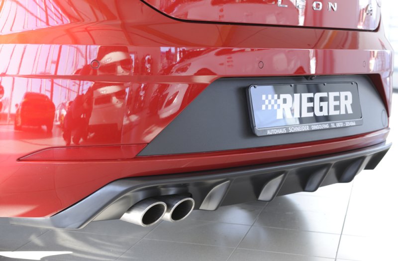Rieger Heckeinsatz Seat Leon FR (5F) 01.17- (ab Facelift) - 27033