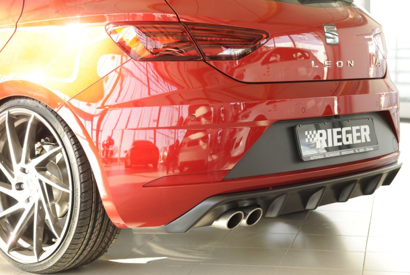 Rieger Heckeinsatz Seat Leon FR (5F) 01.17- (ab Facelift) - 27033