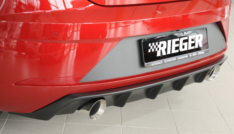 Rieger Heckeinsatz Seat Leon FR (5F) 01.17- (ab Facelift) - 27034