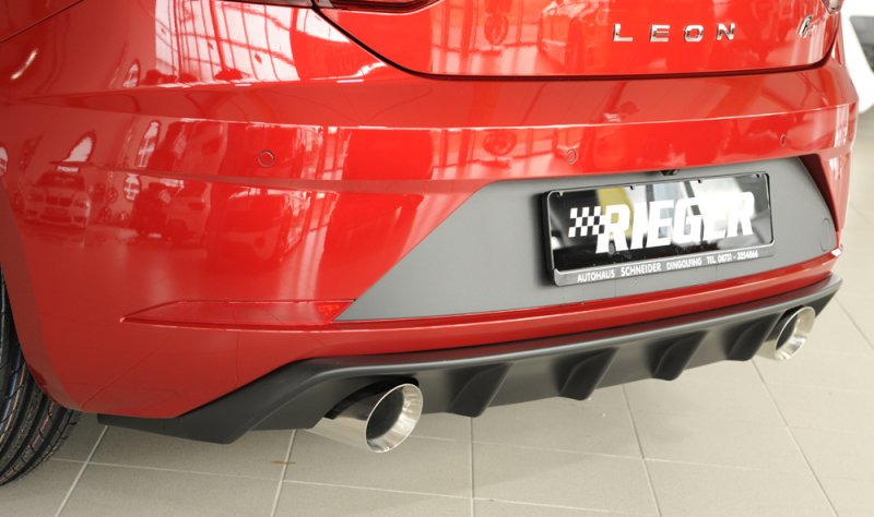 Rieger Heckeinsatz Seat Leon FR (5F) 01.17- (ab Facelift) - 27034