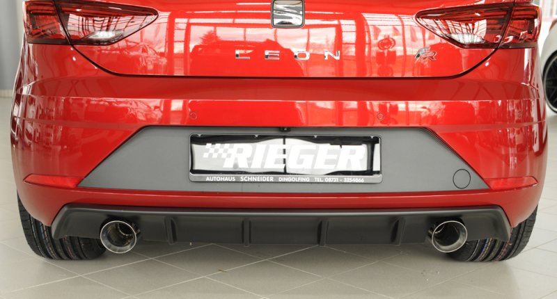 Rieger Heckeinsatz Seat Leon FR (5F) 01.17- (ab Facelift) - 27034