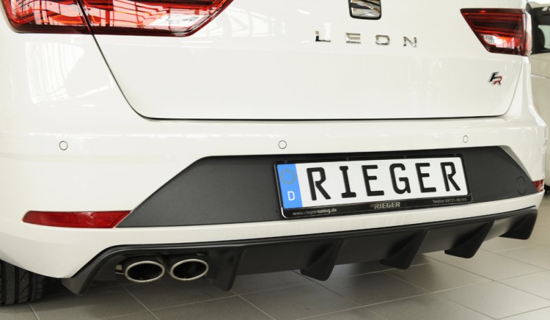 Rieger Heckeinsatz Seat Leon FR (5F) 01.17- (ab Facelift) - 27035