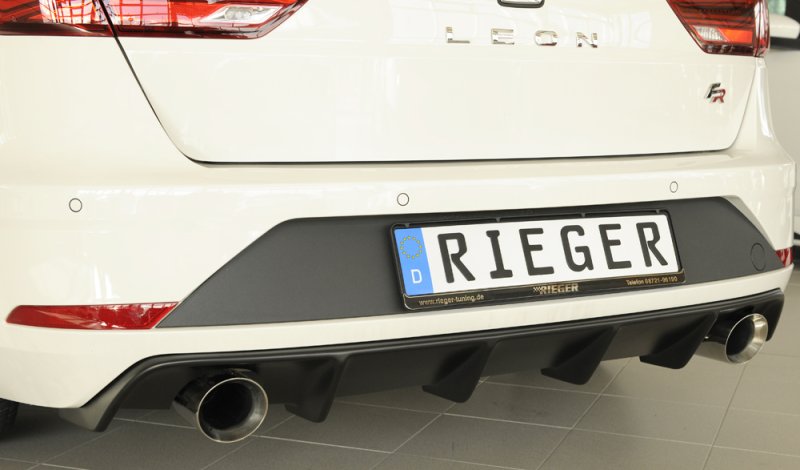 Rieger Heckeinsatz Seat Leon FR (5F) 01.17- (ab Facelift) - 27036