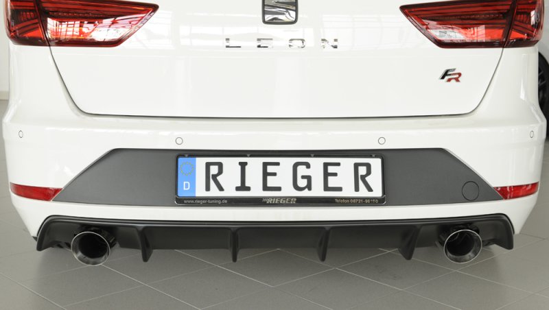 Rieger Heckeinsatz Seat Leon FR (5F) 01.17- (ab Facelift) - 27036