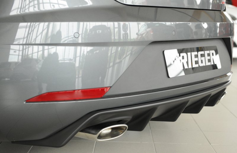 Rieger Heckeinsatz Seat Leon Cupra (5F) 01.17- (ab Facelift) - 27037