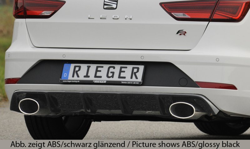 Rieger Heckeinsatz Seat Leon FR (5F) 01.17- (ab Facelift) - 27040